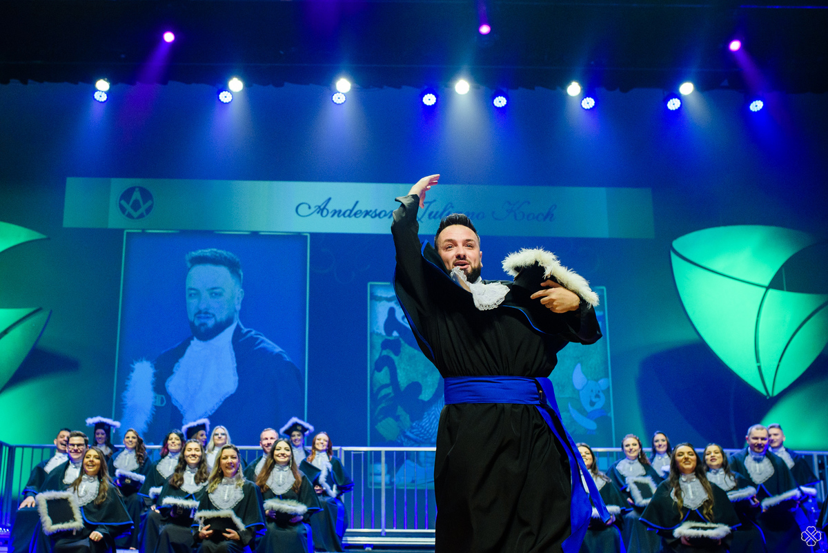 Formatura na Feevale