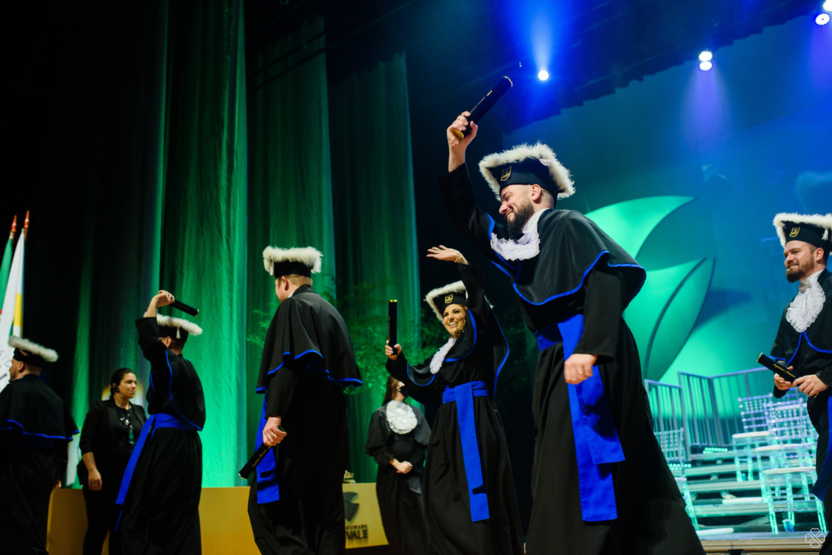 Formatura na Feevale