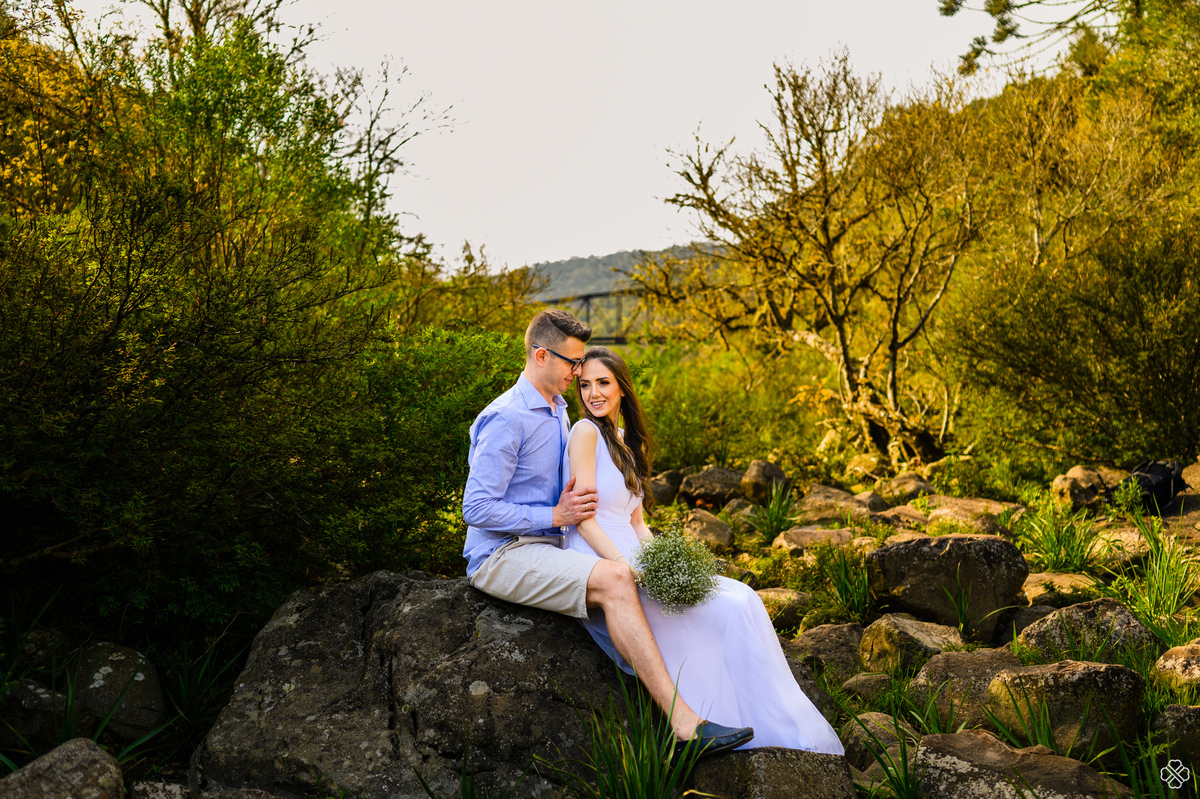 Ensaio de pré casamento em São Francisco de Paula