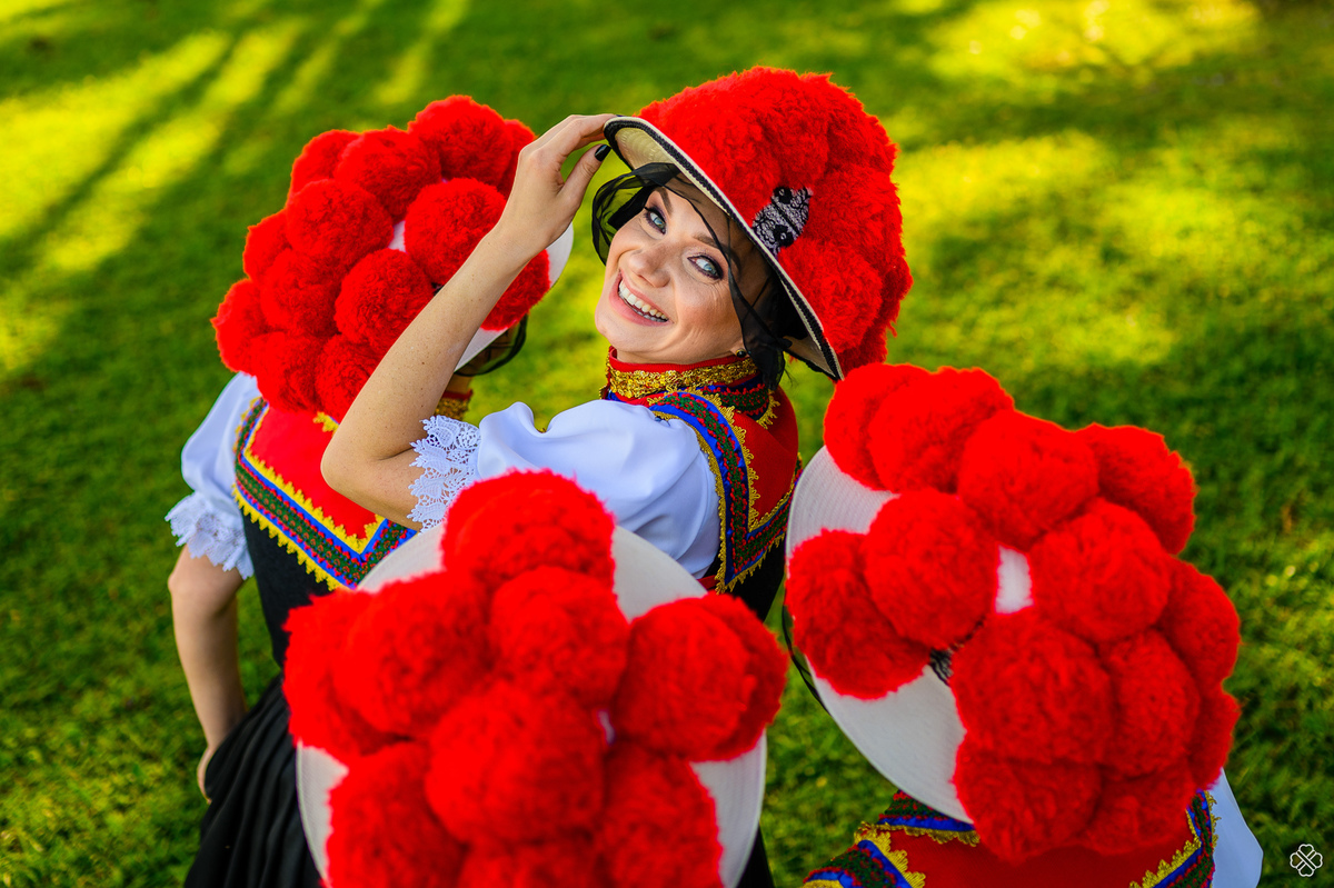 Ensaio fotográfico de grupo de danças