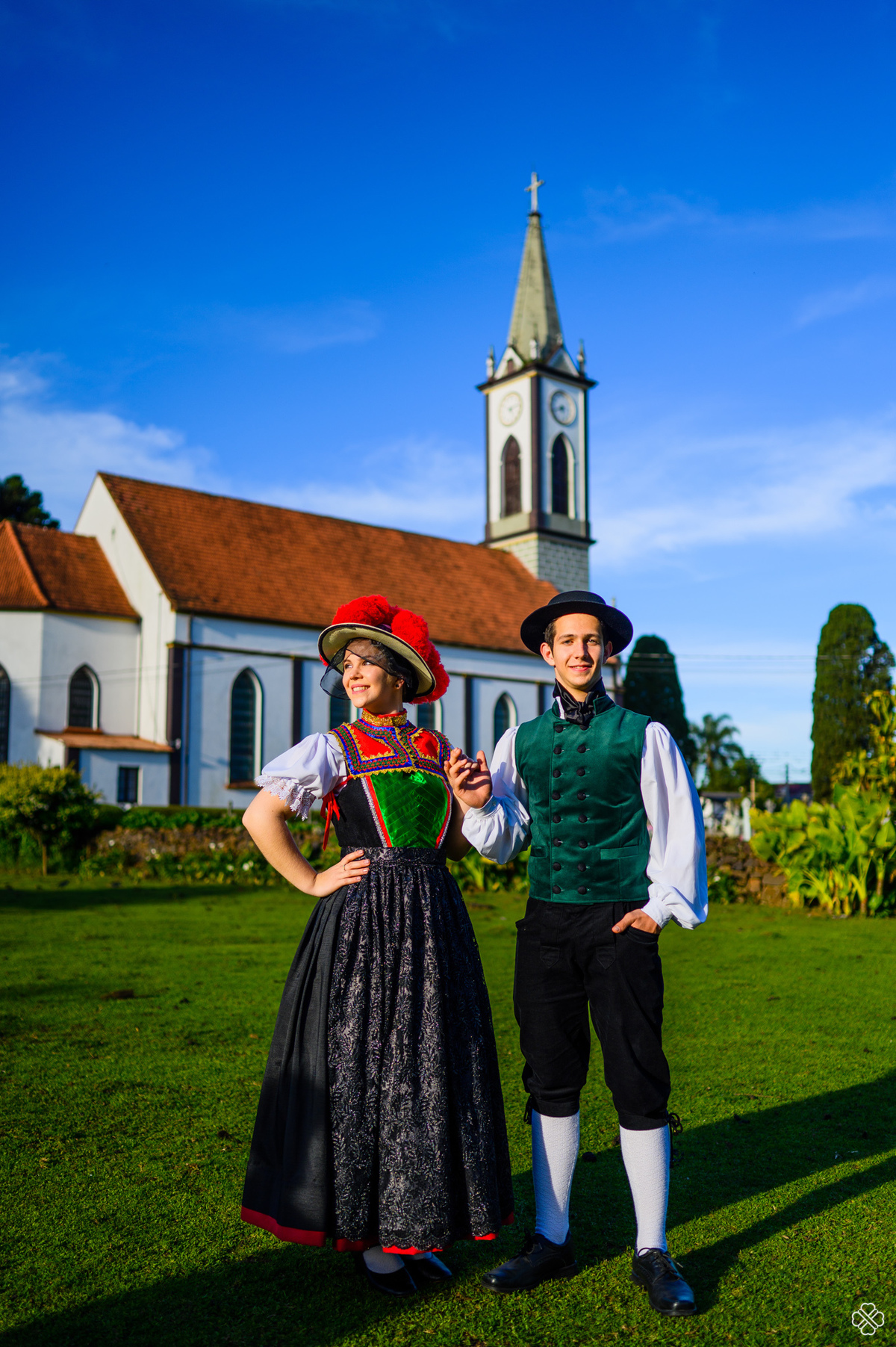 Ensaio fotográfico de grupo de danças