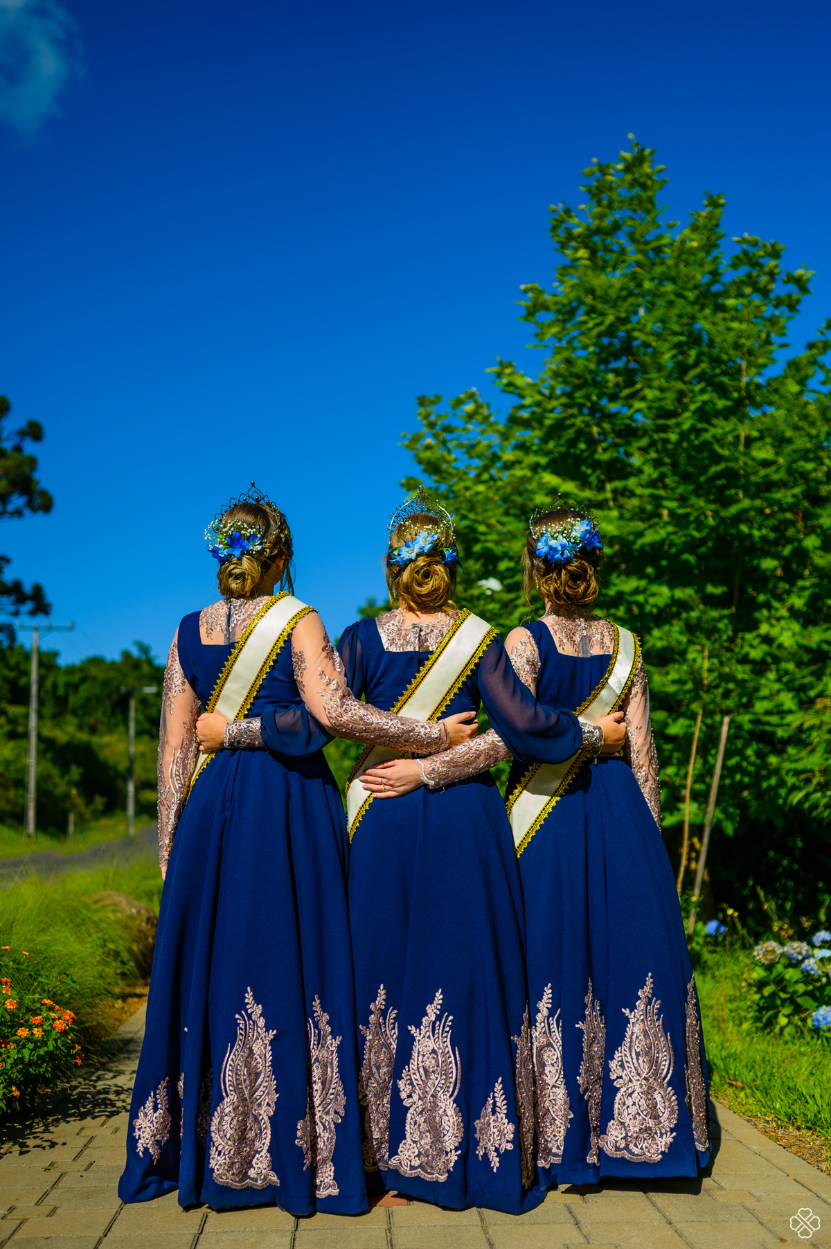 Ensaio fotográfico das soberanas