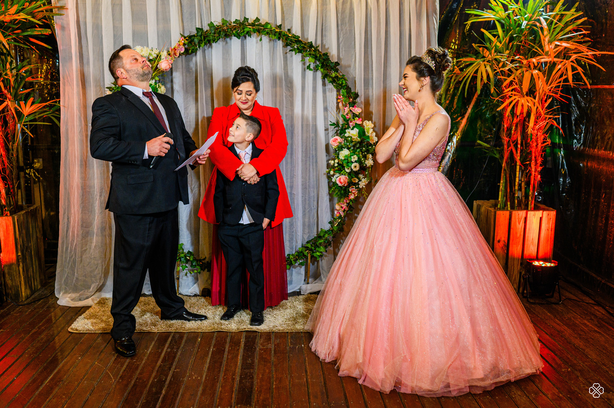 Festa de 15 anos na serra gaúcha