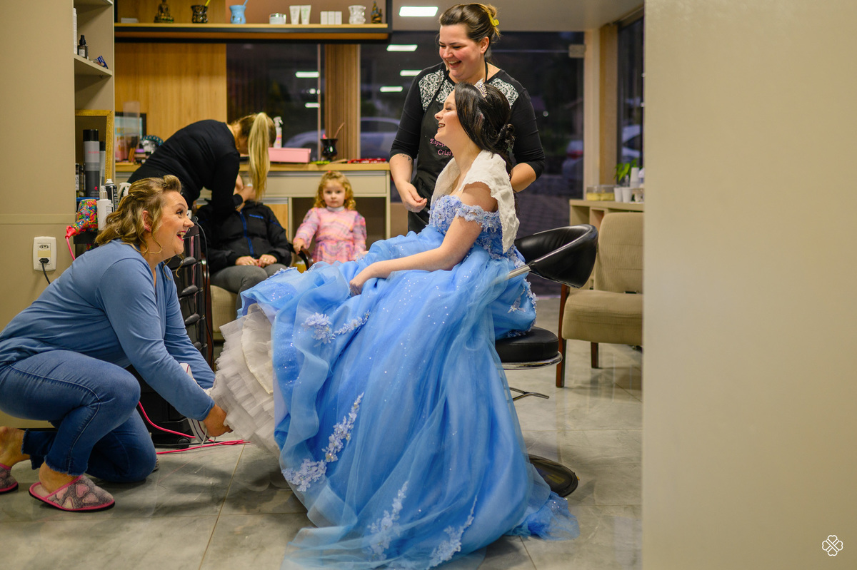 Festa de 15 anos em Santa Maria do Herval 