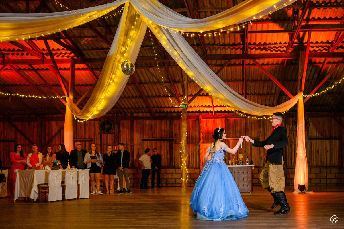 Festa de 15 anos em Santa Maria do Herval 