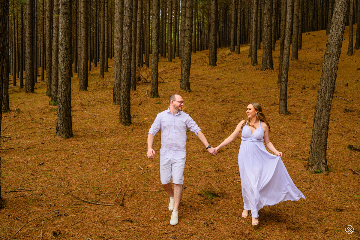 Ensaio de casal no tedesco ecopark