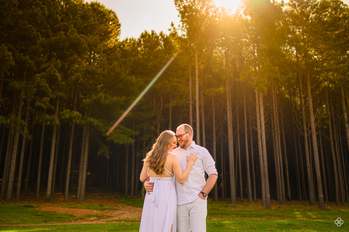 Ensaio de casal no tedesco ecopark