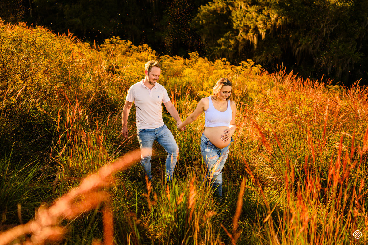 Ensaio de gestante no tedesco ecopark