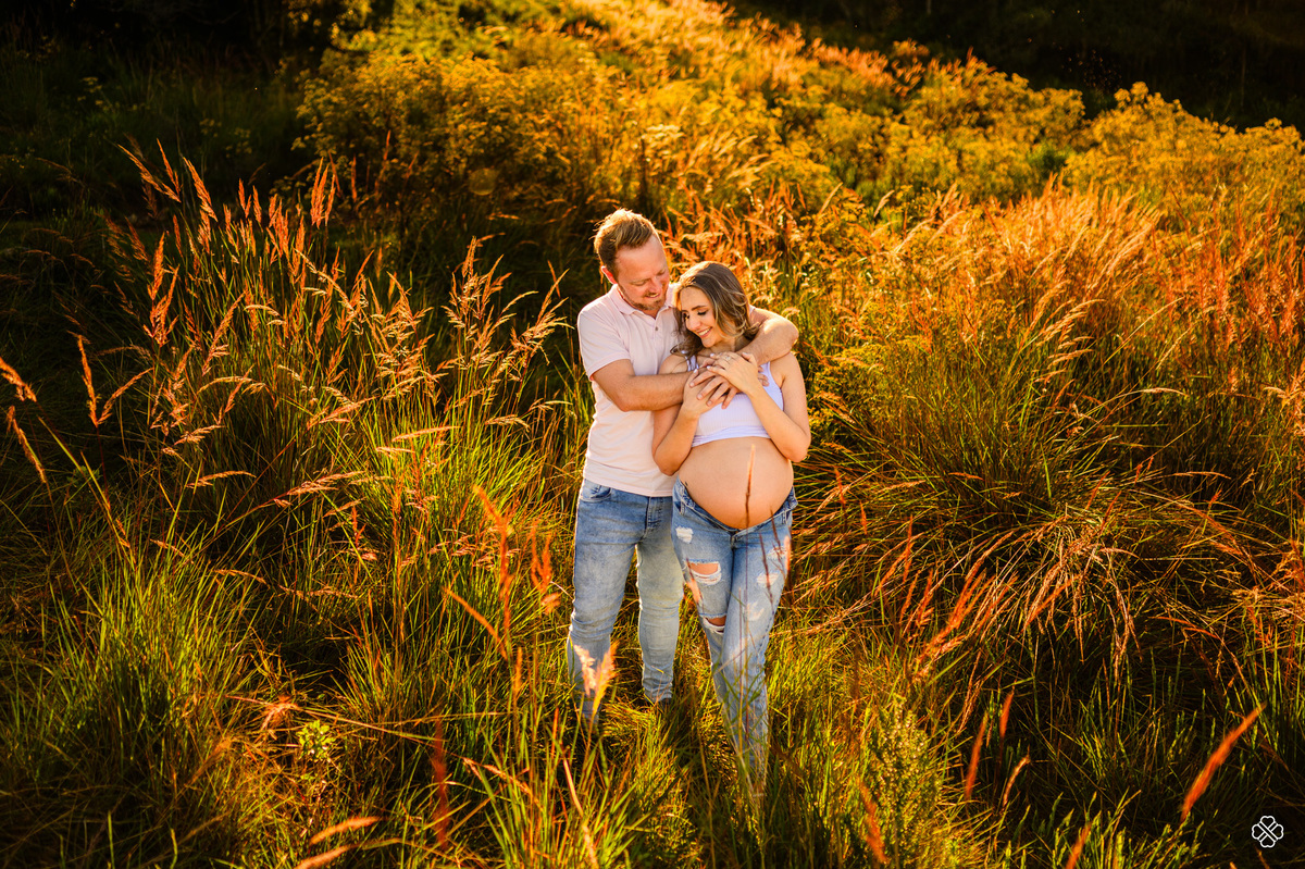Ensaio de gestante no tedesco ecopark