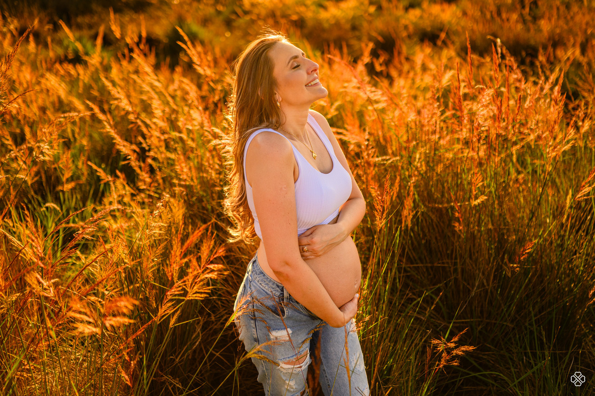 Ensaio de gestante no tedesco ecopark