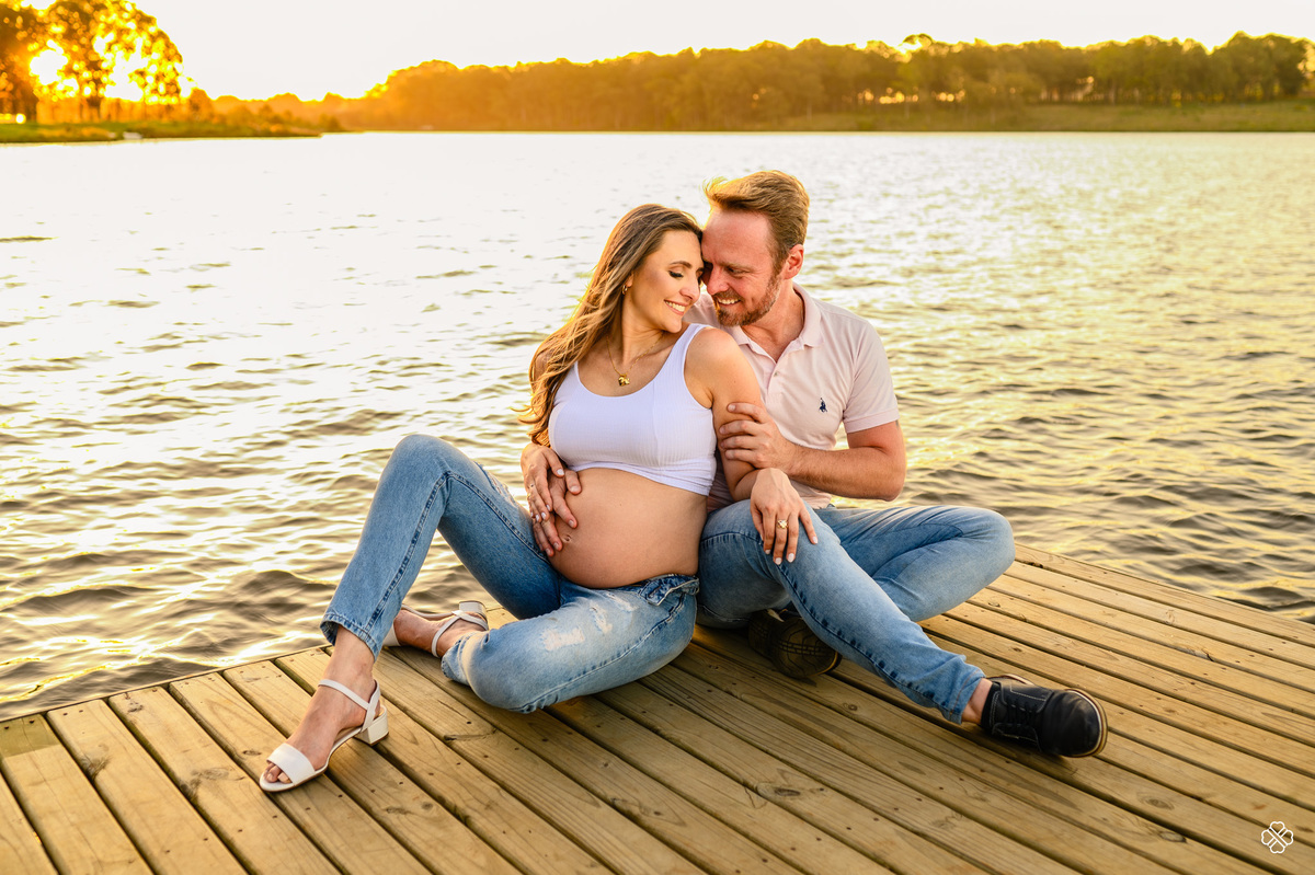 Ensaio de gestante no tedesco ecopark