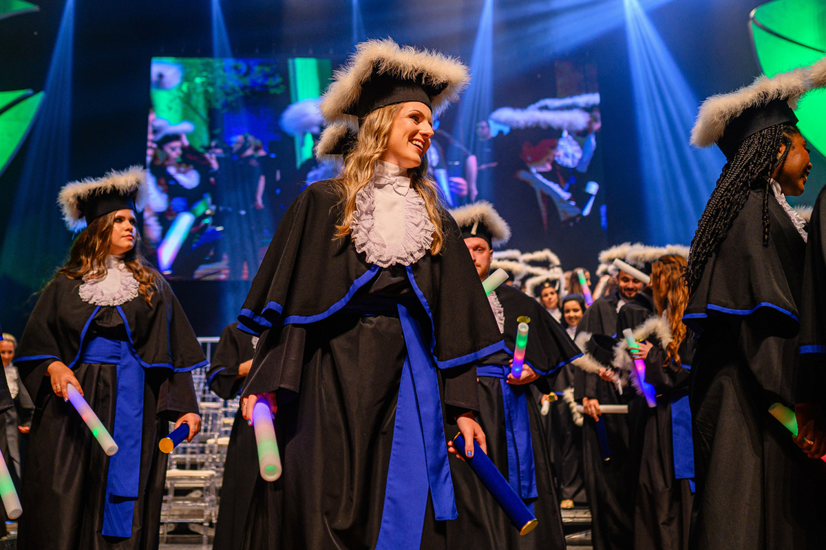 Formatura no Teatro Feevale