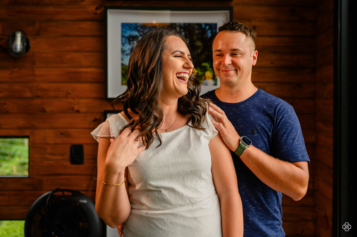 Ensaio de Pré casamento na Cabana