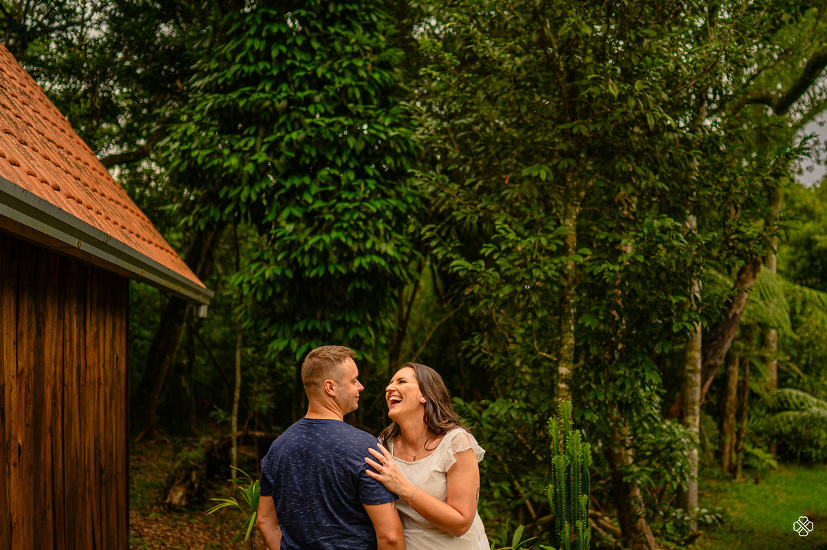 Ensaio de Pré casamento na Cabana
