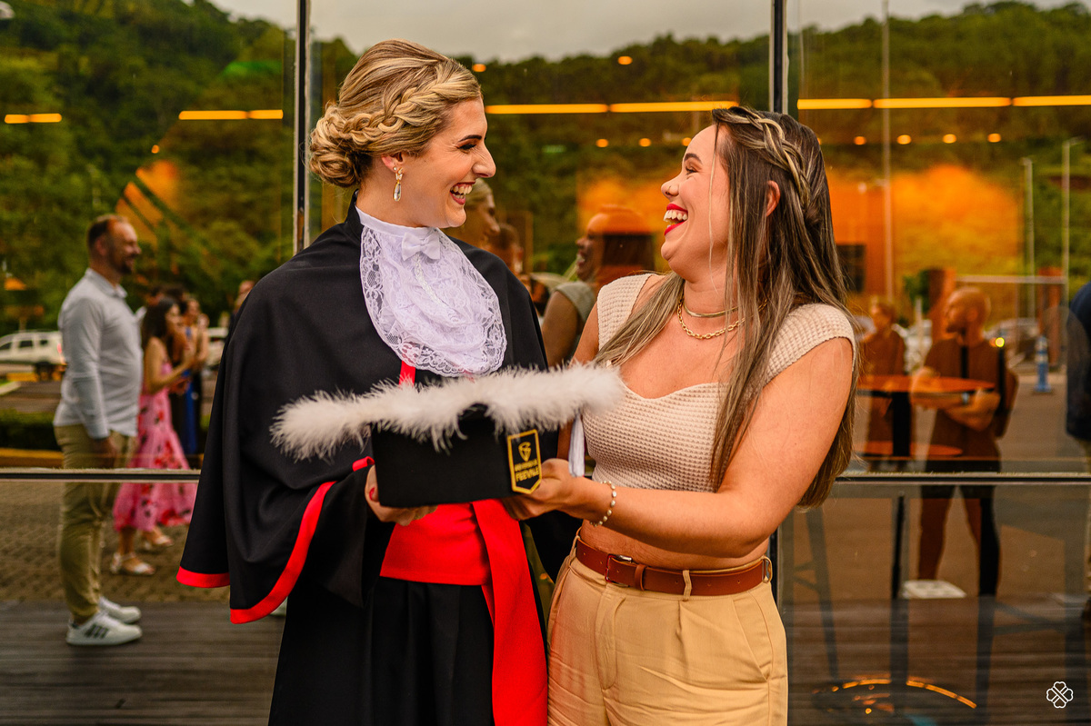 Formatura no Teatro Feevale