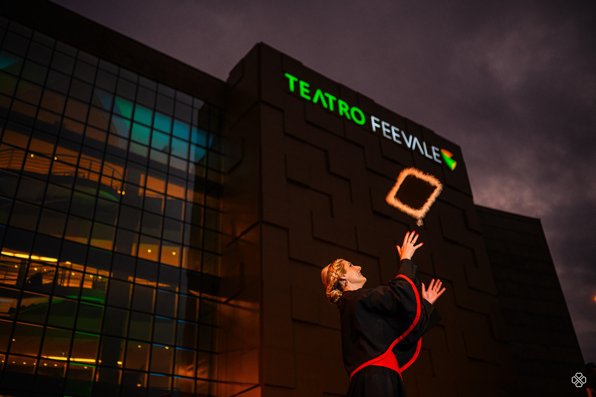 Formatura no Teatro Feevale