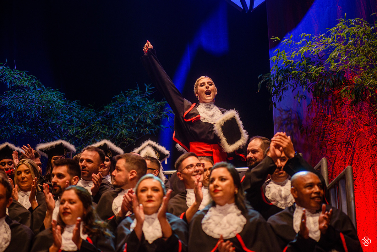 Formatura no Teatro Feevale