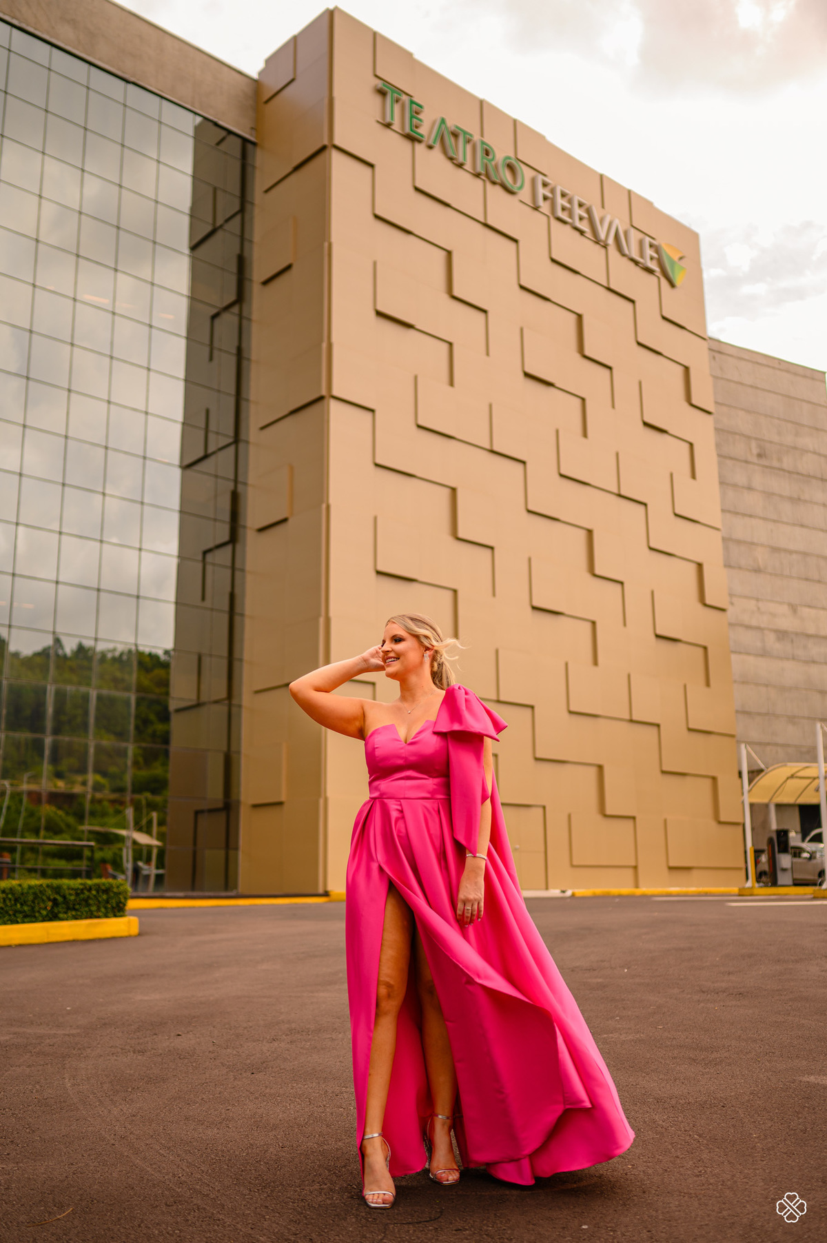 Formatura no teatro Feevale