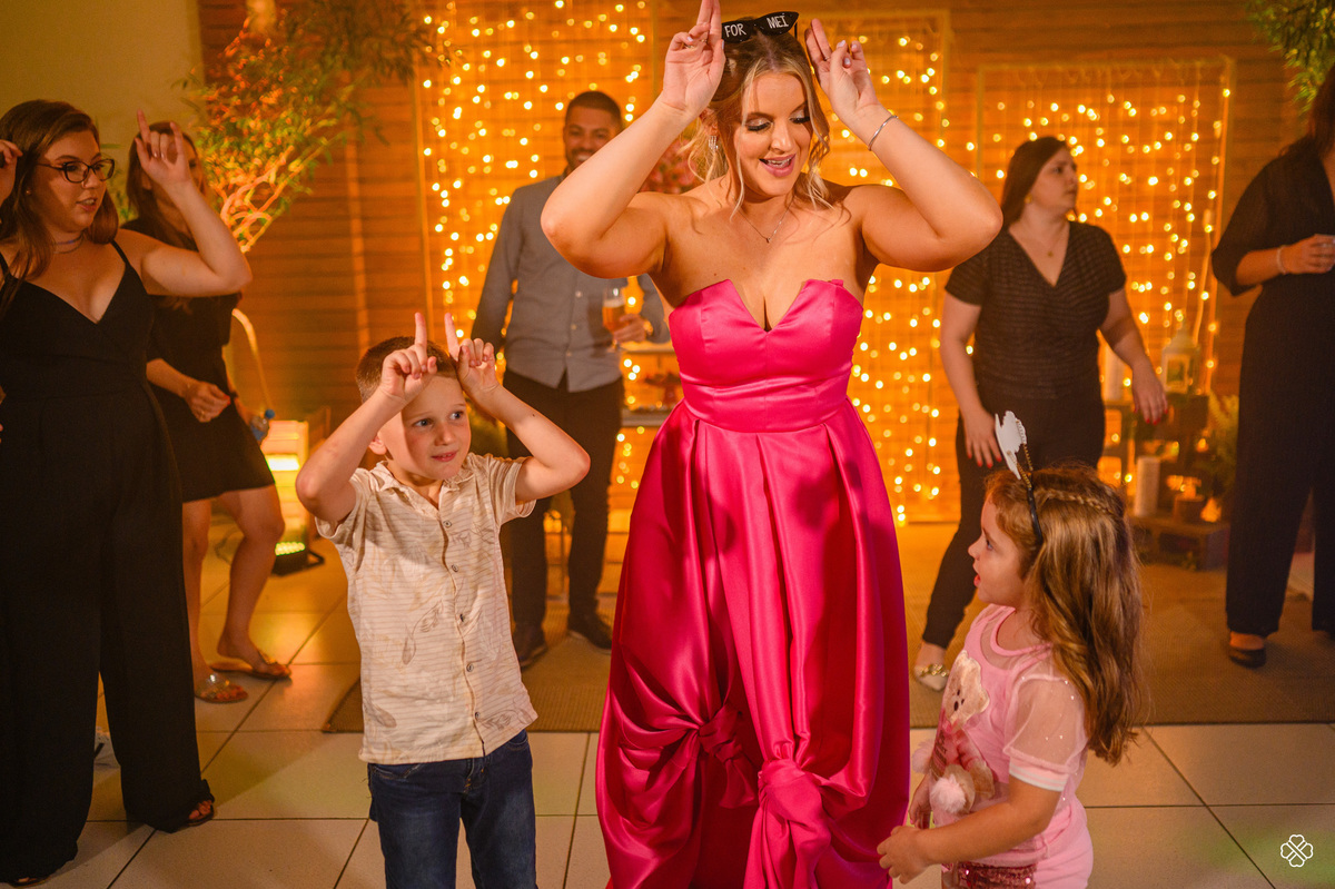 Formatura no teatro Feevale