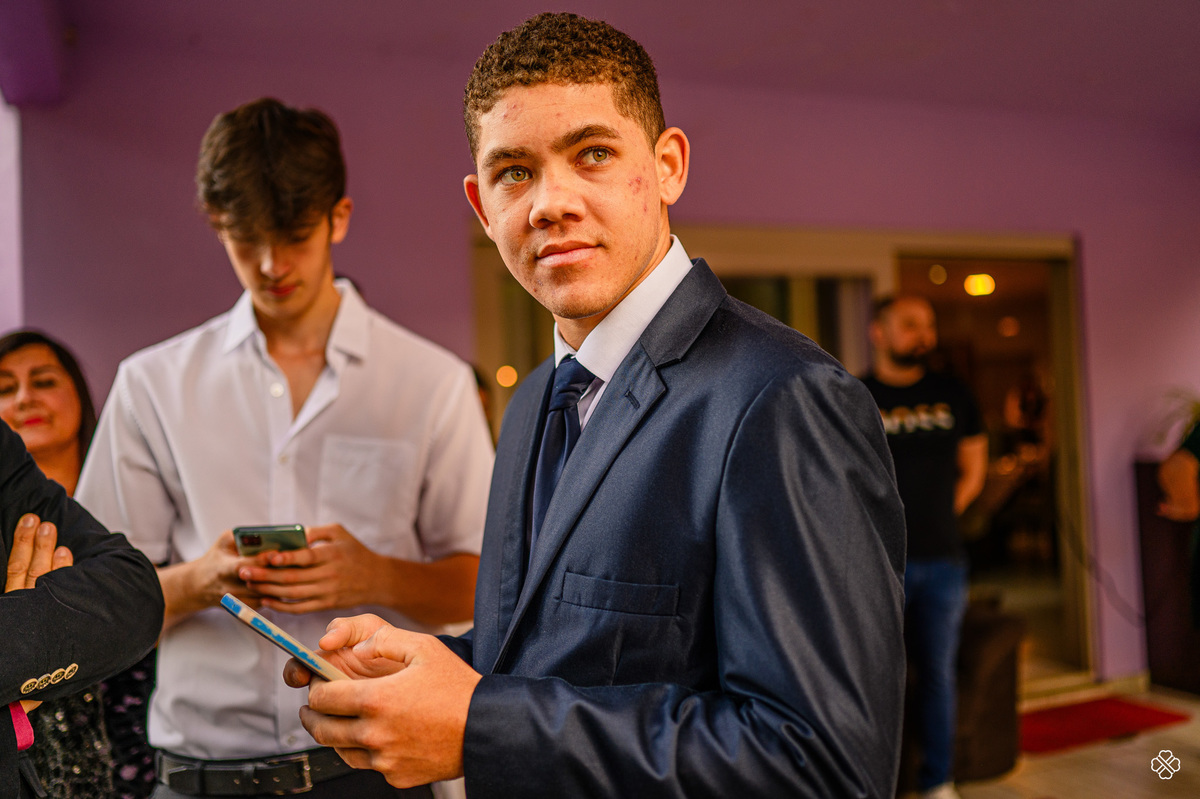 Casamento na casa dos noivos