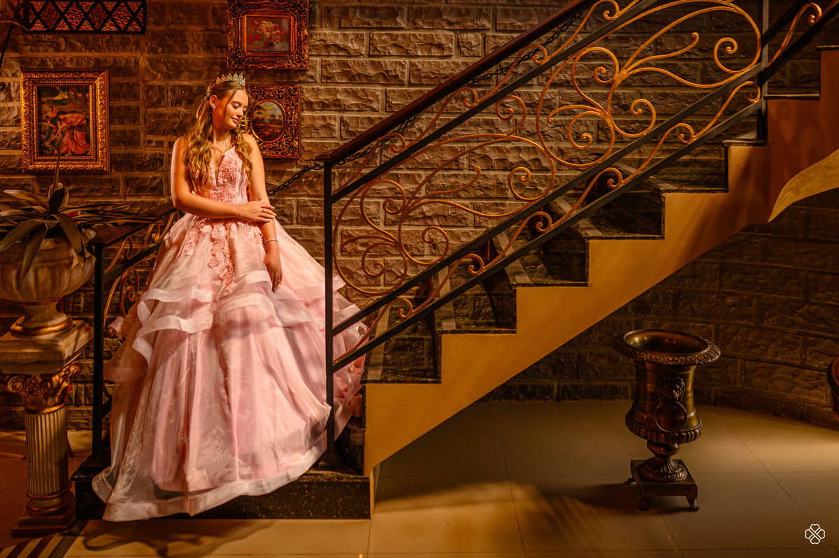 Ensaio de 15 anos no castelo