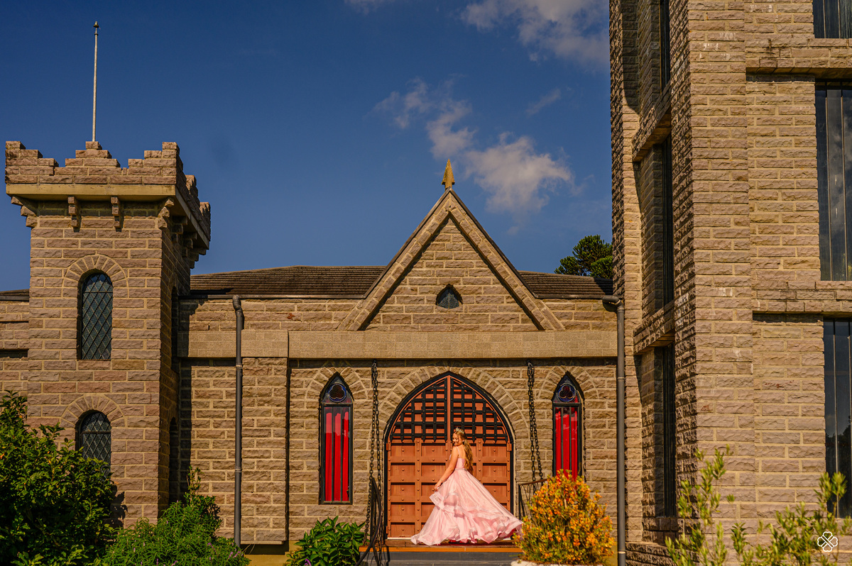 Ensaio de 15 anos no castelo