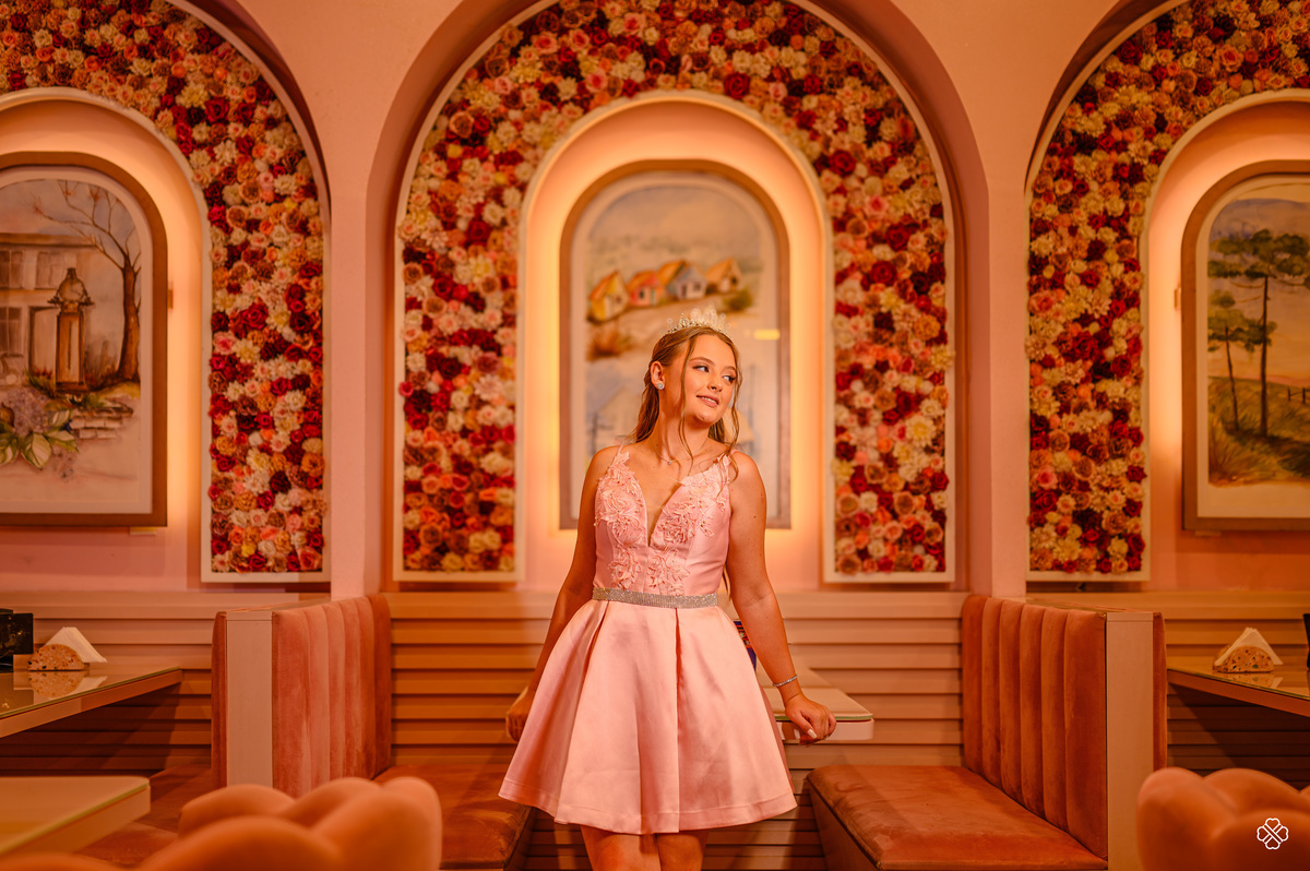 Ensaio de 15 anos no castelo