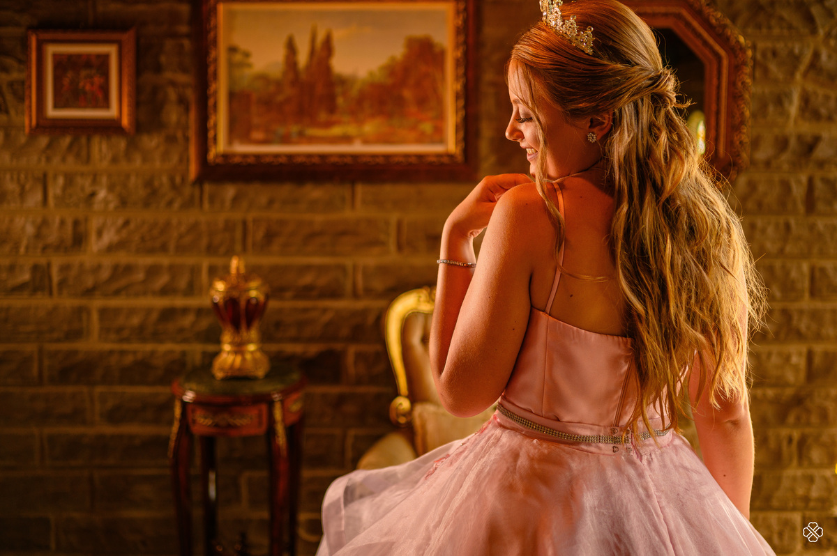 Ensaio de 15 anos no castelo