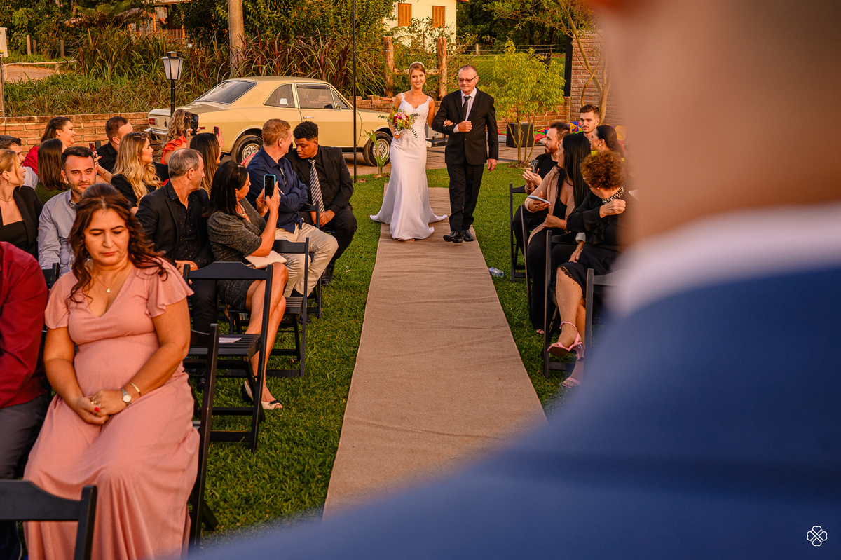 Casamento ao ar livre em Santa Maria do Herval