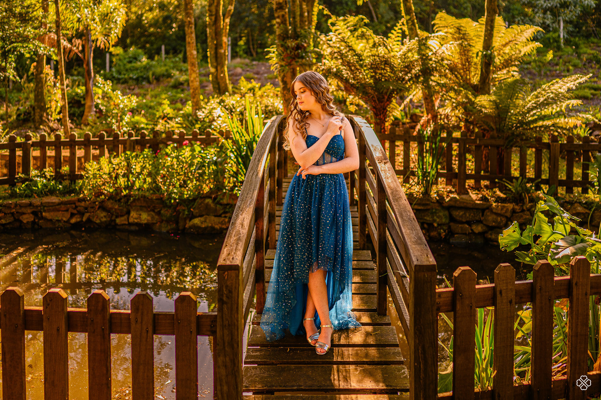 ensaio de 15 anos em morro reuter