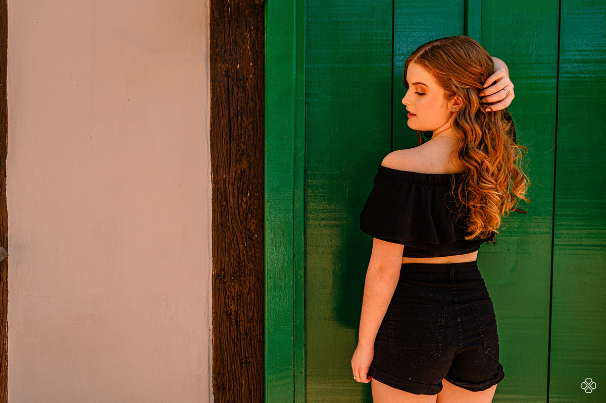 ensaio de 15 anos em morro reuter