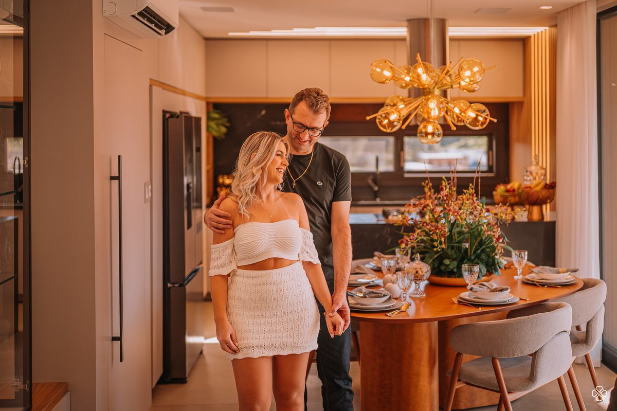 Ensaio fotográfico em casa