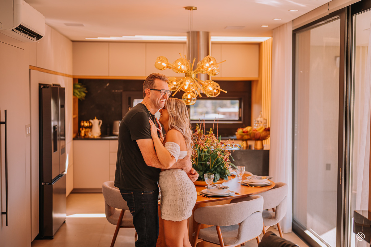 Ensaio fotográfico em casa