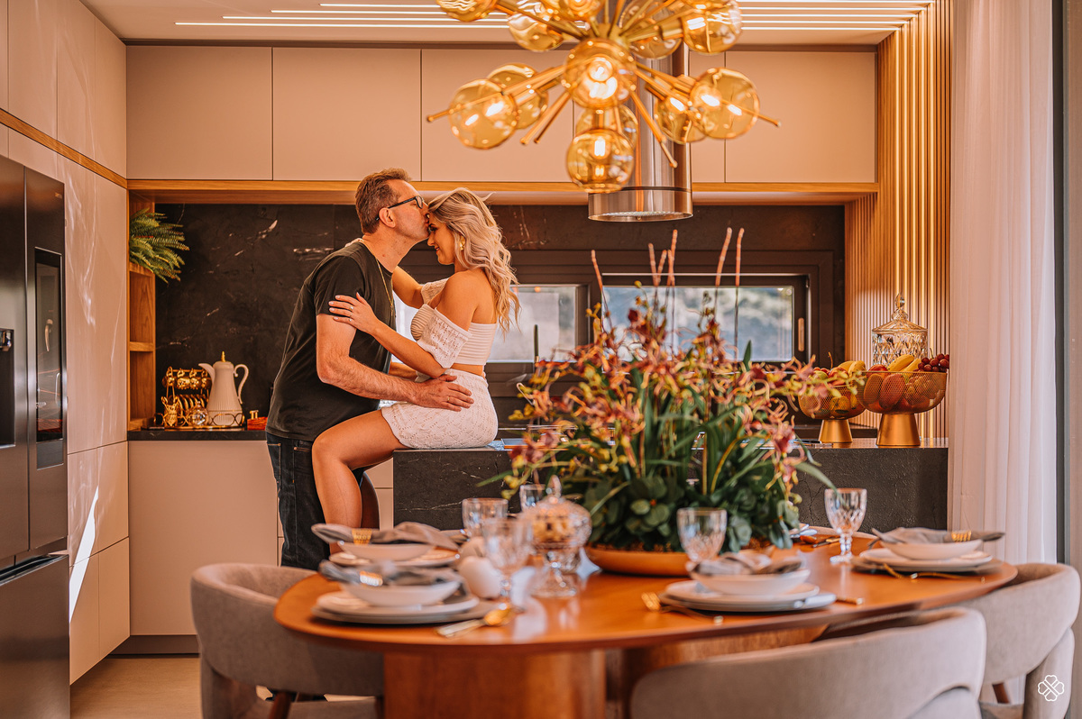 Ensaio fotográfico em casa