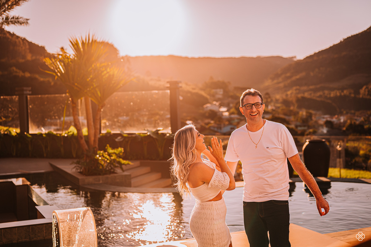 Ensaio fotográfico em casa