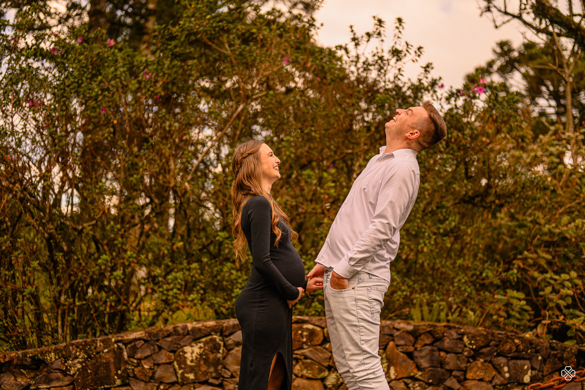 Ensaio de gestante na Serra Gaúcha