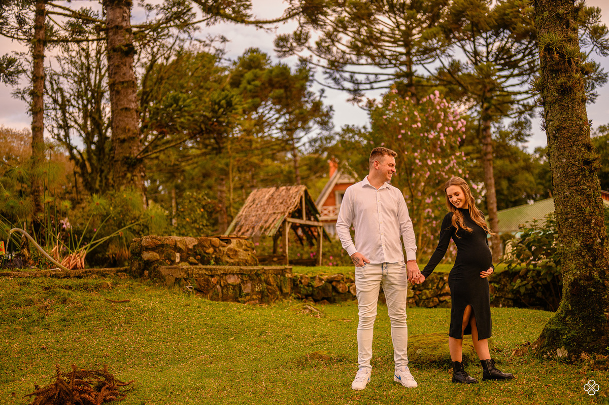 Ensaio de gestante na Serra Gaúcha