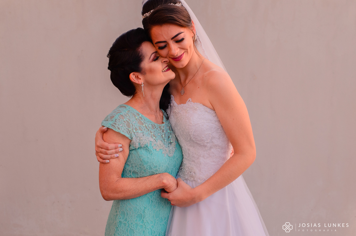 Retrato com a mae da noiva