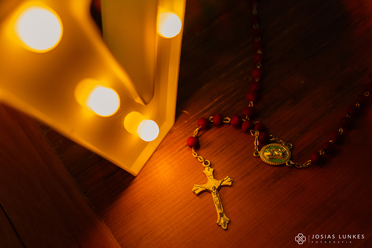 Detalhe do casamento