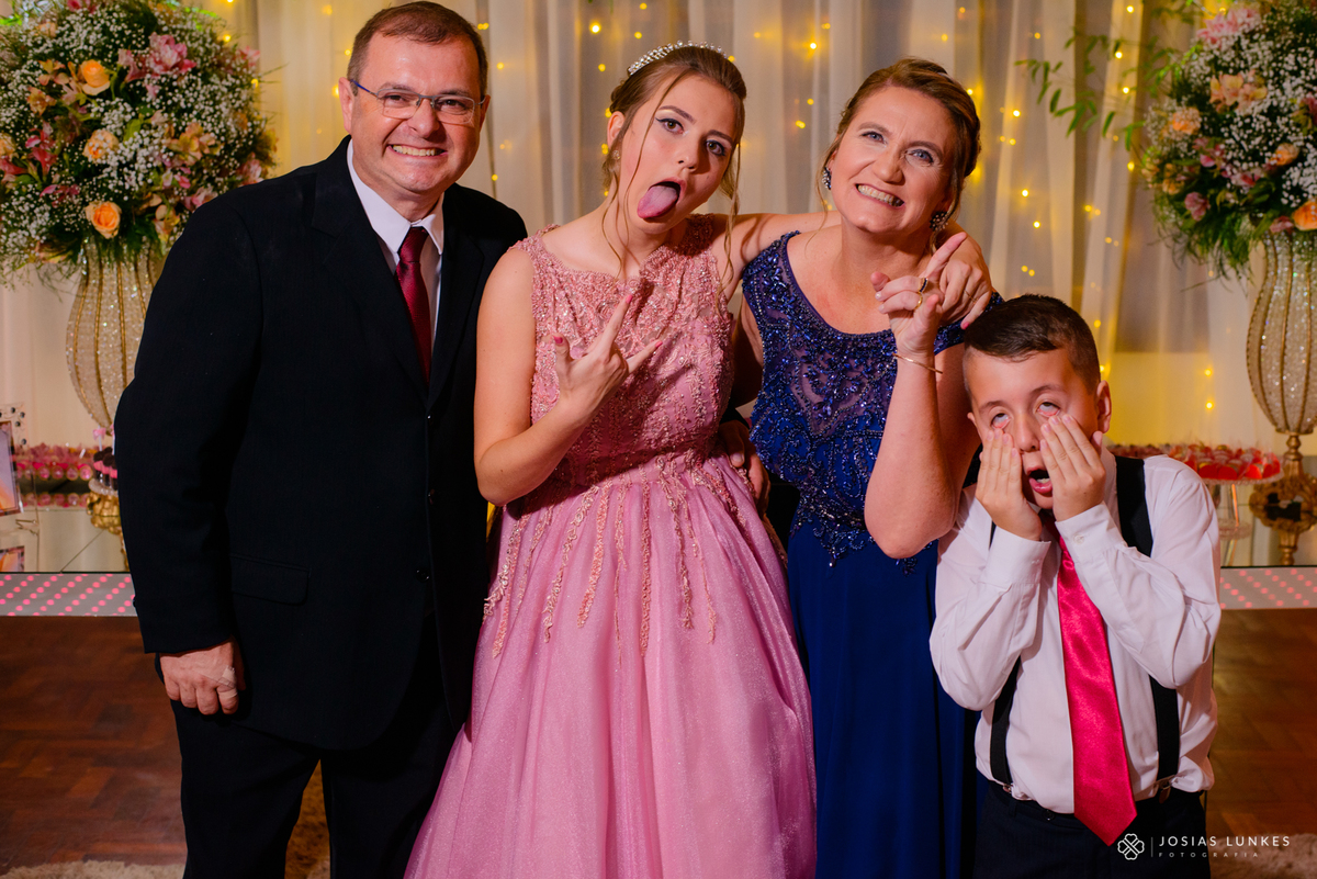 Festa de 15 anos em Dois Irmãos - Fotógrafo de 15 anos Serra Gaúcha