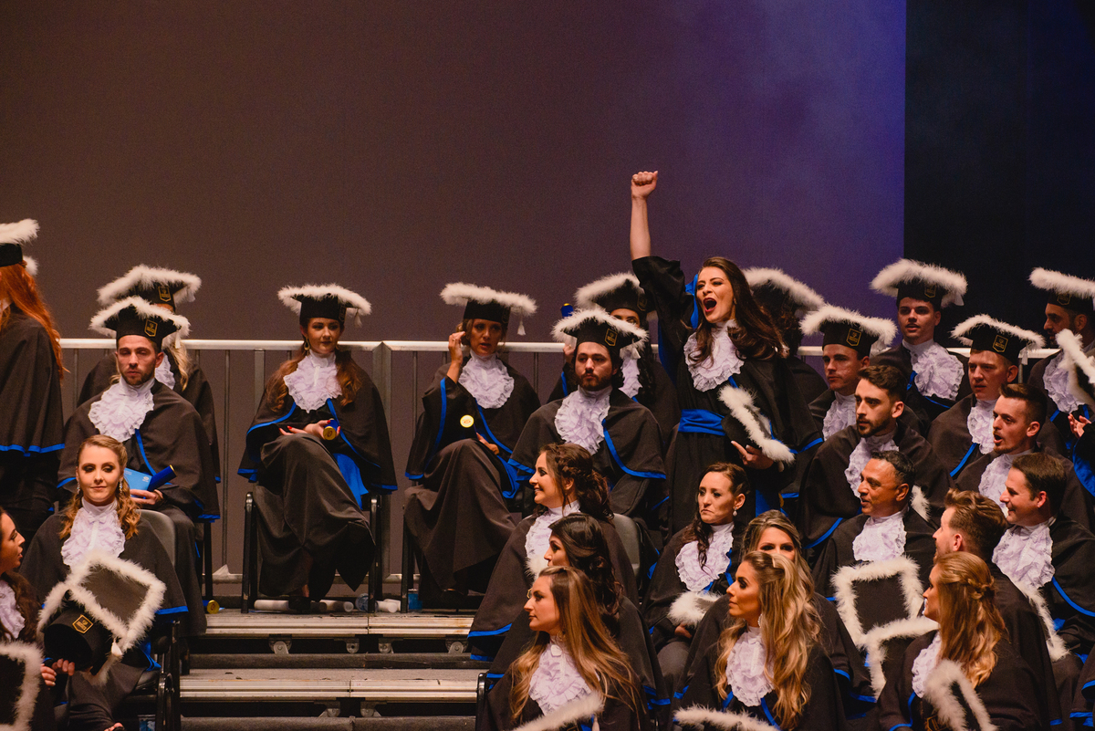 Fotos de Formatura no Teatro Feevale