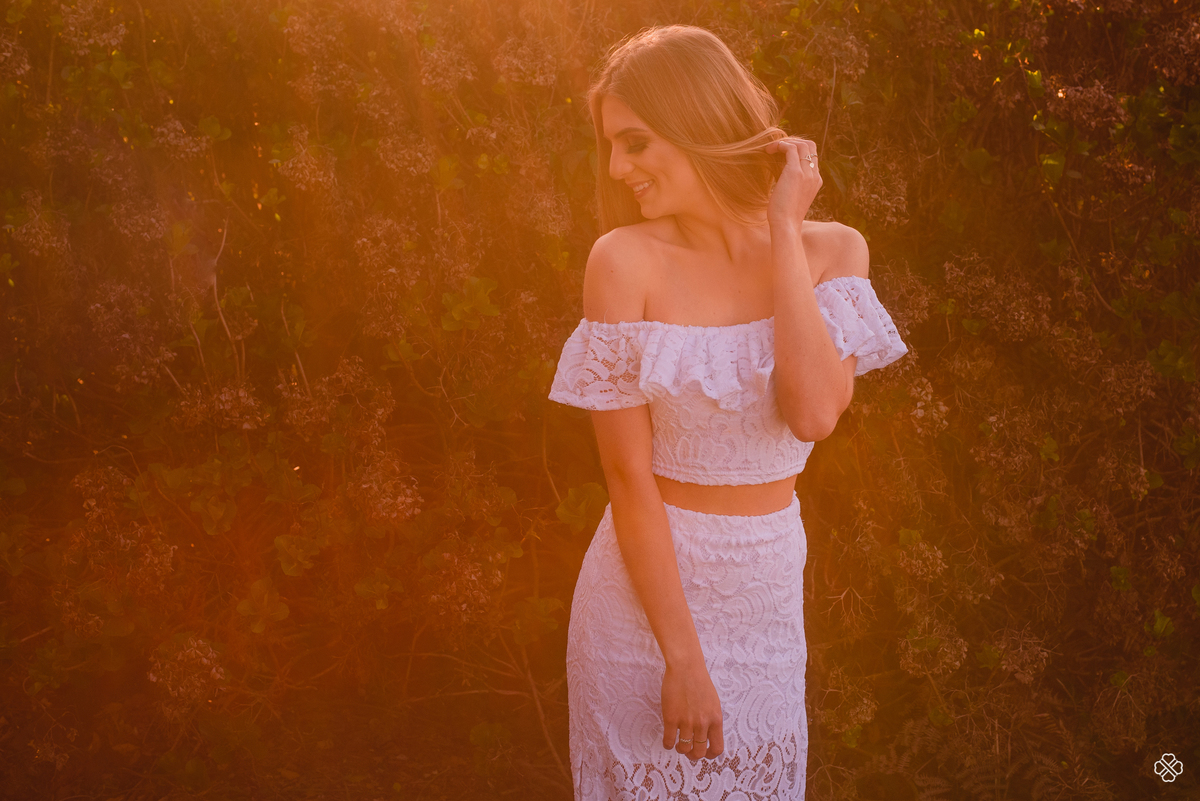 Ensaio de 15 anos no nascer do sol