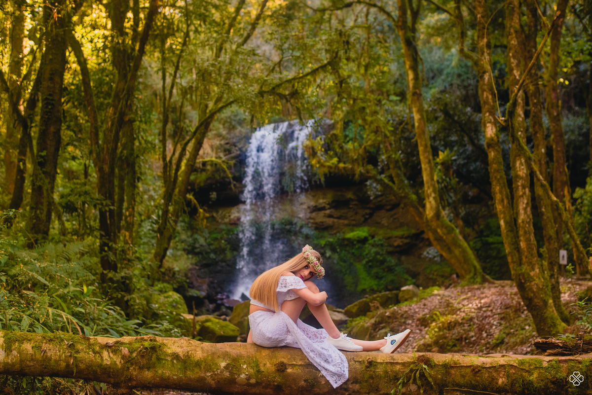 Ensaio de 15 anos na caverna dos bugres