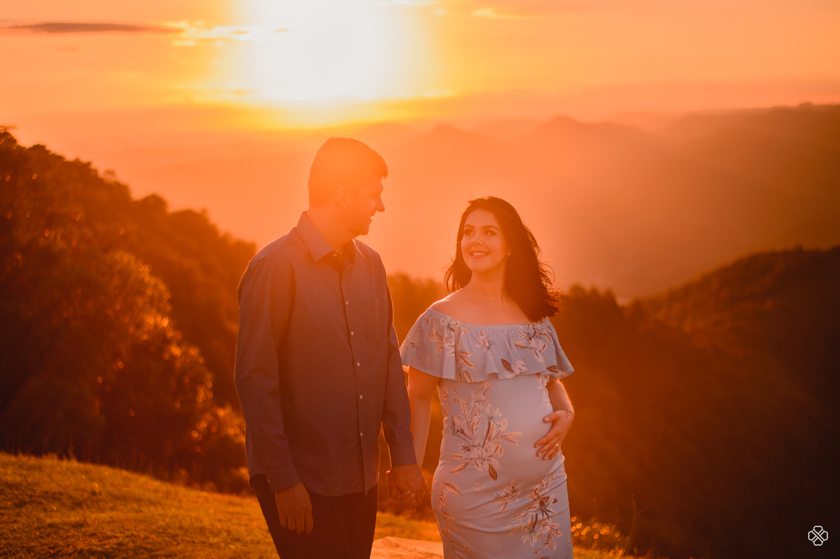 Ensaio de Gestante na Serra Gaúcha