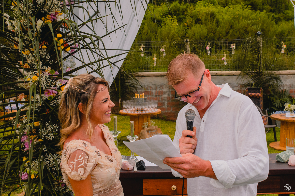 Casamento ao ar livre em Gramado