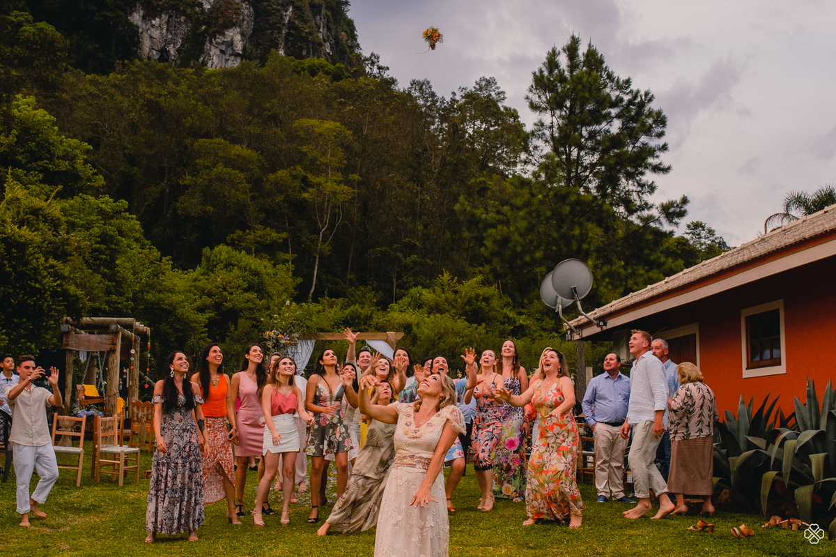 Casamento ao ar livre em Gramado