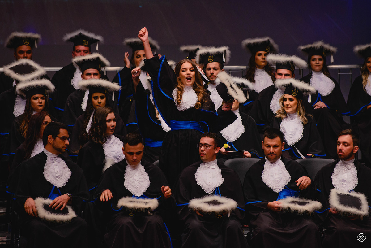Formatura no Teatro Feevale