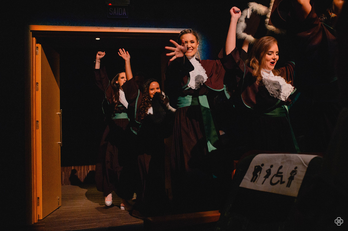 Formatura no Teatro Feevale