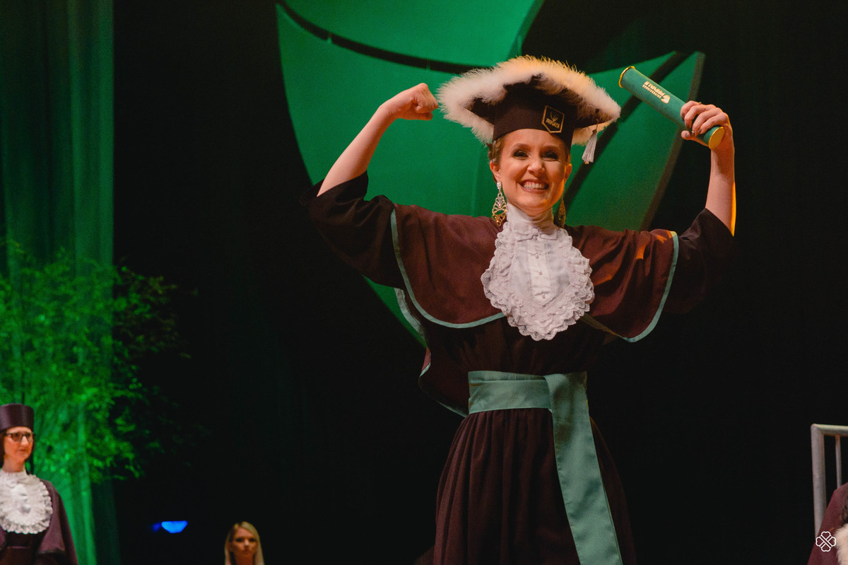 Formatura no Teatro Feevale