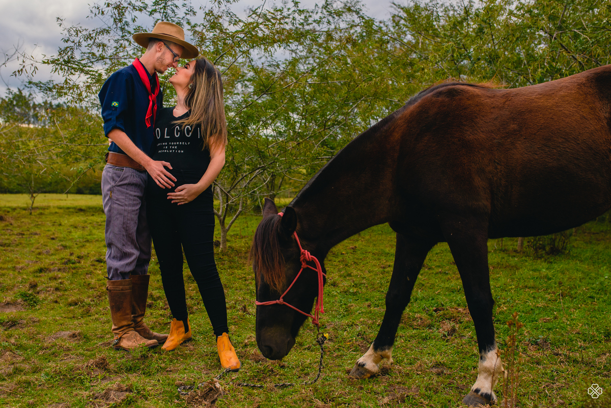 Ensaio de gestante na Serra Gaúcha